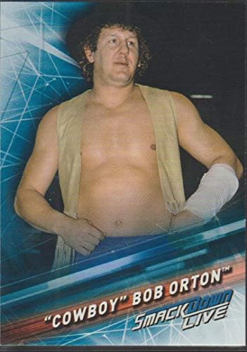 2019 Topps WWE Smackdown Live 70 Cowboy Bob Orton Wrestling Trading Card