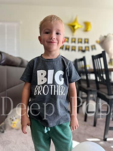 Novo amigo de pesca do papai Big Brother Brother Combinando Roupa Baby Boys T-Shirt