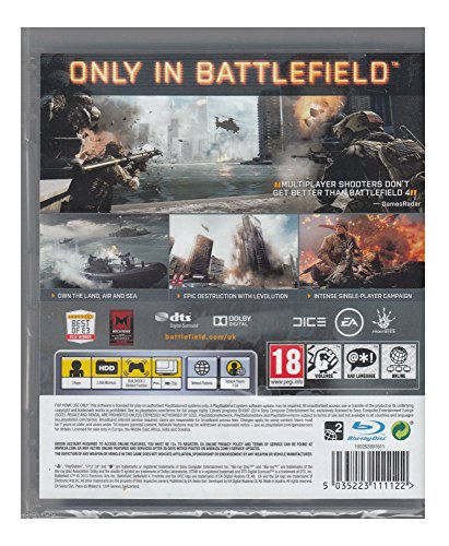 Battlefield 4 ps3 Sony PlayStation 3 Novo selado