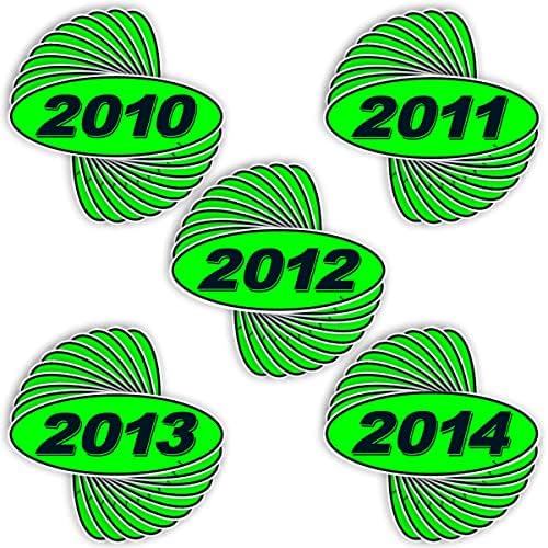 Versa Tags 2010 2012 2012 2013 2014 Modelo Oval Ano Ano de Carros Vancidores de Janelas com orgulho feitas nos EUA Verssa oval modelo