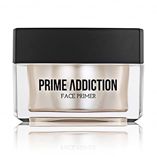 Frankie Rose Cosmetics Prime Prime Addiction Face Primer - Perfeito para primer de maquiagem seco, sensível, combinado, normal