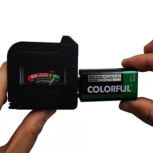 Testador de bateria, verificador de bateria universal, verificador de carga de carga da bateria de múltiplas fins domésticos
