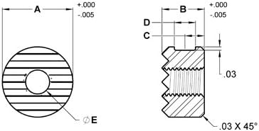 Fairlane HS-40-SS Tool Aço Gripper-redonda-3/8 de dia x 3/8 pol.