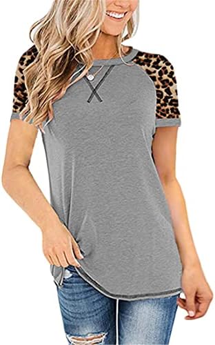 ANDONGNYWELLE FEMNIMENTO FEML FEMNIA PLUVENCIMENTO DE MANEIRA Camiseta de camiseta curta Camiseta de chiffon Túnica de