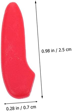 Yardwe 50pcs de ponta Cleaver Capa Cuttador de cozinha guardas de faca Tampa da ponta Tampa dos dedos Protetores de lâminas para