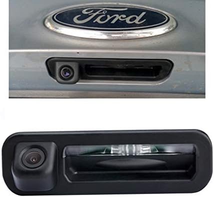 Câmera de backup com alça de porta traseira para monitores universais, câmera de estacionamento reversa para vista traseira para