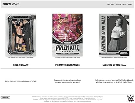 2023 Panini Prizm WWE Hobby Box - 12 pacotes