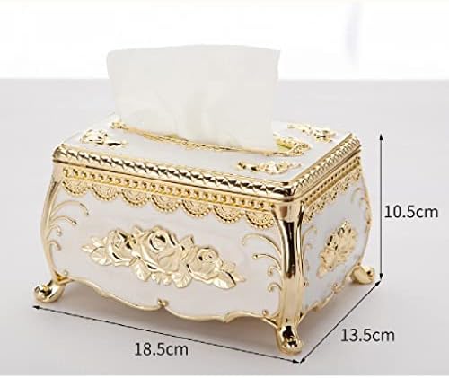 SFMZCM Caixa de lenço de lenço acrílico Hotel Box Box Tissue Tissue Desk Acessórios para o escritório da mesa de escritório