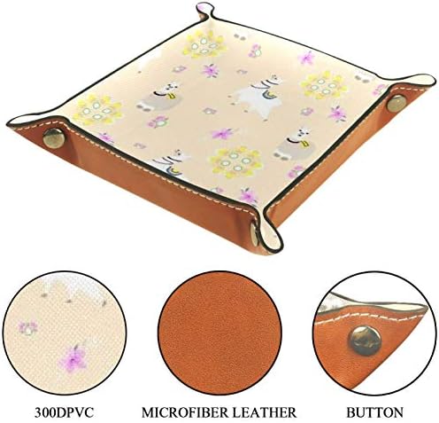 Lyetny Lamb Spring Tour Storage Box Titular Sungies Sundries Bandejas Organizador de armazenamento de desktop conveniente para
