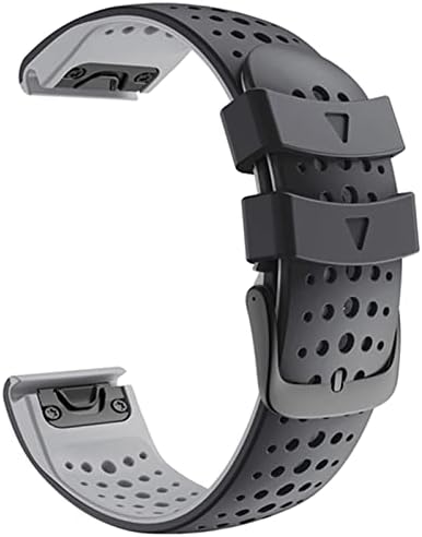 Twrqa 22mm Quickfit WatchBand para Garmin Fenix ​​7 6 6Pro 5 5Plus Banda de silicone para abordagem S60 S62 Forerunner 935 945 pulseira