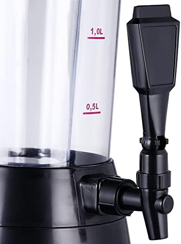 Houkai 2.5L Ice Core Core Beer Dispenser Buverage Machine Tube de gelo para suco de vinho Ferramentas de barra de refrigera