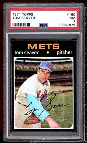 Tom Seaver Card 1971 Topps 160 PSA 7