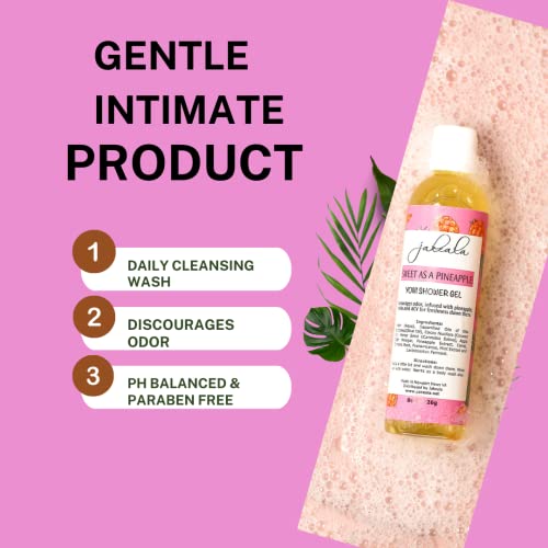 Jakeala Pineapple Mint Yoni Cuidado feminino Gel para mulheres PH PH Açafrão Balanceado Produtos de higiene