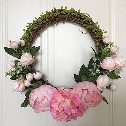 Yllwh peony hidrangea flor corajas de casamentos portas de casas corajas de decoração