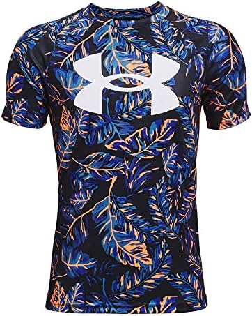 Under Armour Boys 'Tech Big Logo Impresso Camiseta de manga curta