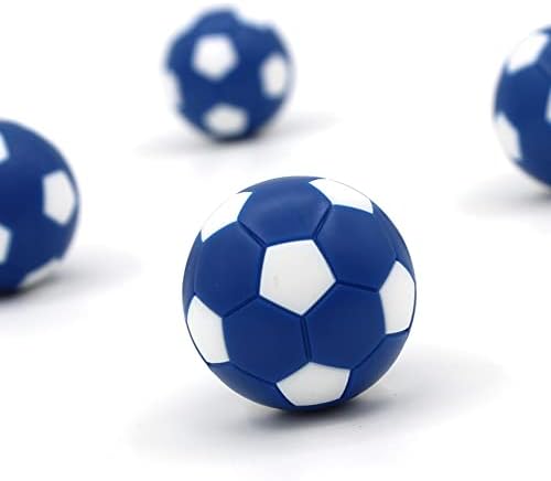BQSPT 12 peças 32 mm Bolas de foosball Tabela Bolas de substituição de futebol de futebol Bolas de jogos de mesa multicoloria