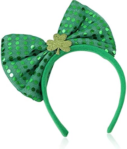 Sebneny St. Patrick's Day Clover Band Have Hair Band Band Hoop