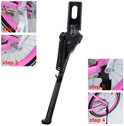 SDTC Tech Bike Kickstand para BiCycle de Bicicleta Fid 14 Roda traseira Ajuste Ajuste Ajuste Bike Stand Children Bicycle Stand