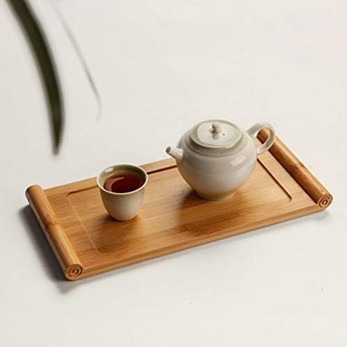 Bandeja de serviço de chá de bambu de abaodam