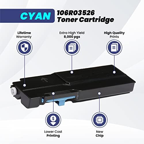 Cartucho de toner OEM reengenhado da Ampro - para Xerox Versalink C405 C400 C400D C400DN MFP C405DN C405N C405 -