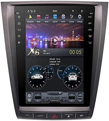 FlyUnice 12,1 polegadas Android 9.0 Tela IPS Tesla Style 4 GB Rádio estéreo de carros de carros para Lexus GS GS300 GS350 GS450
