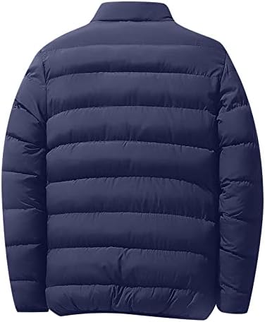 Jaquetas de Puffer de Liueong para homens inverno quente e tamanho de gola alta Fezes Fezes