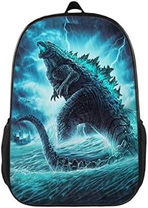 Okjldh Movie Laptop Backpack Theme Bookbag 17 polegadas mochila para homens viagens de viagens de praia de praia de piquenique