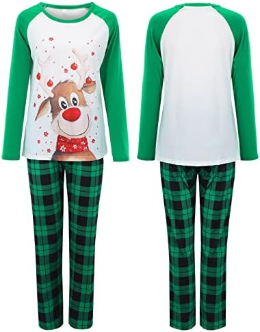 Pijamas de Natal em família com correspondência familiar, pijama familiar de Natal correspondente a pijamas familiares