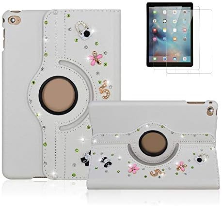 STENES IPAD PRO 10.5 Caixa - Elegante - 3D Made Bling Bling Butterfly Butterfly 360 graus Stand Stand Caso Smart Cover