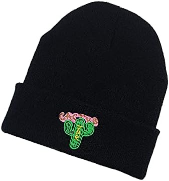 Tuotuodi cactus jack bordado chapéus de malha unissex adulto adulto hip-hop hap hat man women winter ao ar livre gorro