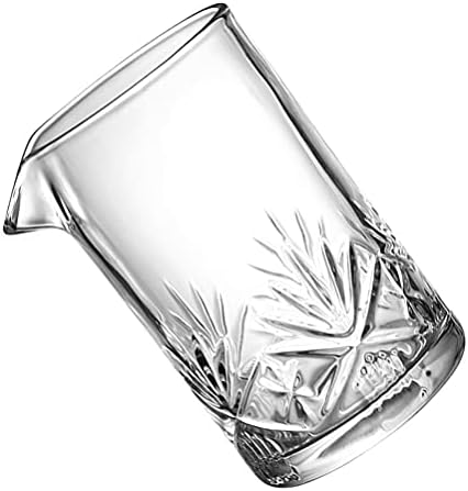 Bestonzon 700ml Mistura de vidro barman Conjunto de coquetel Mistura de coquetel de cristal de vidro Misturando garçons de copo de copo de mistura sem costura para um coquetel de coquetel mixagem jarra bebidas coquetéis
