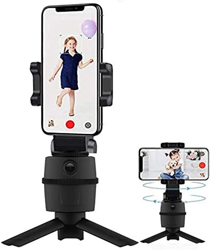 Stand e Mount for Samsung Galaxy S21 - Pivottrack Selfie Stand, rastreamento facial Montagem do suporte para Samsung Galaxy S21 - Jet Black