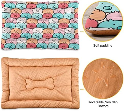 Xigua Poment Pattern Pattern Bed Cama de gato lavável Cama de animais de estimação Ultra Ultra Sove