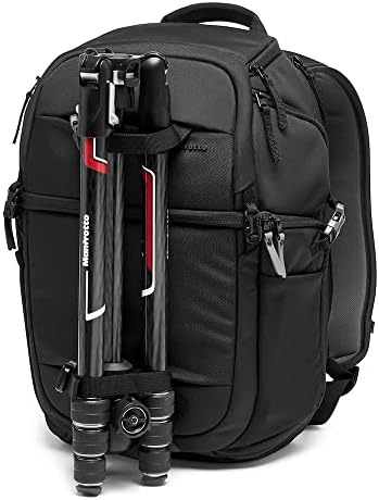 Manfrotto Advanced Fast III Profissional Camera Backpack para reflexo/espelho sem lentes e laptop, com divisores acolchoados intercambiáveis, acesso lateral, montagem do tripé