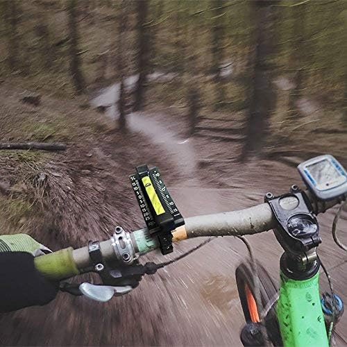 Sun Company CyclClimb - Inclinômetro de bicicleta | Medidor de inclinação do guidão para bicicletas | Medidas inclinar a trilha e declínio