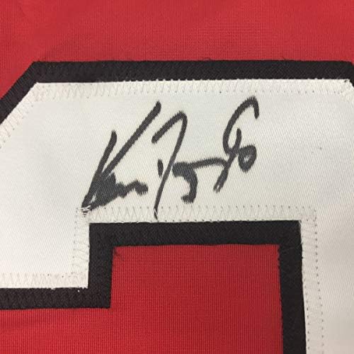 Autografado/assinado Ken Daneyko New Jersey Red Hockey Jersey JSA COA