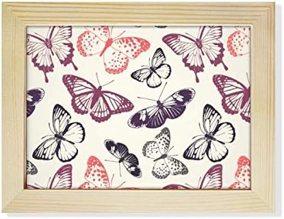 Dihythinker Butterfly em fundo rosa pálido Desktop photo picture decoração de arte pintura de 6x8 polegadas
