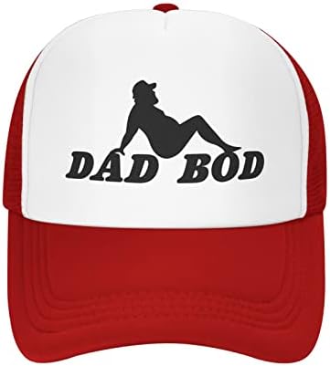 Dad Bod Hat Hat Unisex Chapéus de caminhão adulto