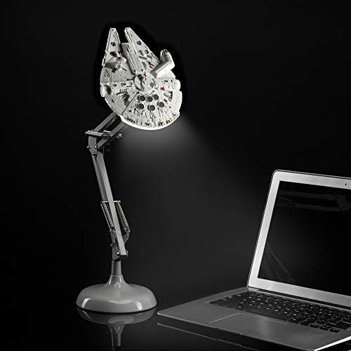 Paladone Millennium Falcon Posable Desk Lamp - Mercadoria oficialmente licenciada da Disney Star Wars