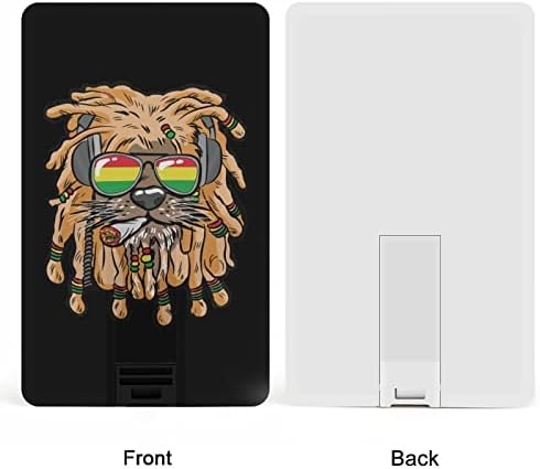 Rasta Lion USB Drive Flash Drive Design USB Flash Drive Personalizado Memory Stick Tecla 32G