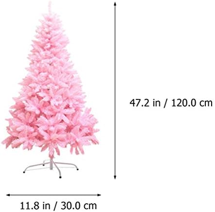 Aboofan 47 polegadas PVC Artificial Christmas Tree Christmas Holiday Party Decoration