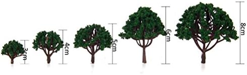 Winomo Model cenário paisagem árvores escalam árvores de árvores Diorama Modelo de treinar árvores de arquitetura de