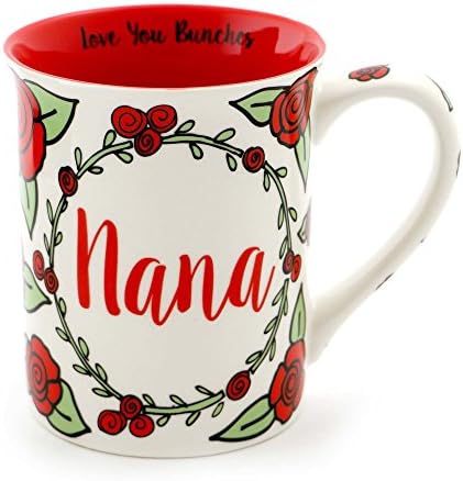 Nosso nome é caneca de café de lama Nana, 16 onças.