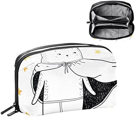 Bear Animal Makeup Bag Zipper Pouch Travel Organizador cosmético para mulheres e meninas