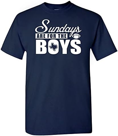 Os domingos de futebol de Dallas são para o vestuário de fãs de meninos