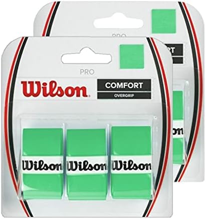 2 de Wilson Pro Overgrip Comfort 3 pacotes - Escolha das cores
