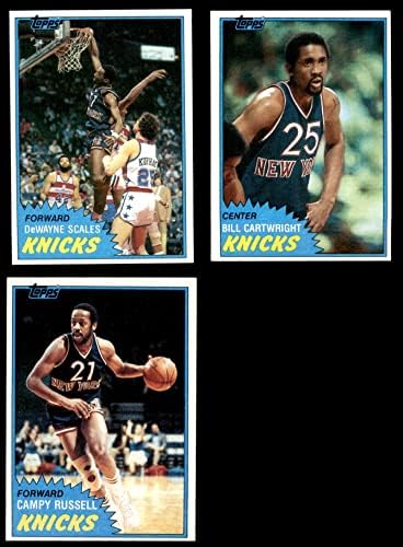 1981-82 Topps New York Knicks Equipe New York Knicks NM+ Knicks
