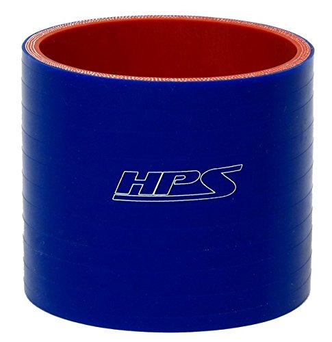 HPS 3-1/8 ID, 3 Comprimento, mangueira de acoplador de silicone, alta temperatura reforçada, 75 psi máx. Pressão, 350f máx. Temperatura, SC-8625-azul, silicone, azul