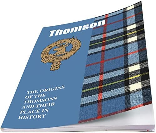 I Luv Ltd Thomson Ancestry Livreto Breve História das Origens do Clã Escocês