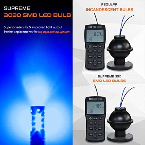 Glofe 880 890 899 892 lâmpadas LED 10000k azul profundo Xtreme Super Bright Fog Light ou DIA DIA LUZES DE CONDUTA